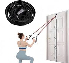 Entrenamiento de Resistencia con Anclaje de Puerta para Bandas de Resistencia