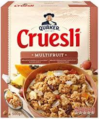 Muesli Quaker Cruesli Multifrutas - Energía Natural para Tu Día