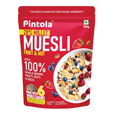 Muesli Saludable Pintola Wholegrains: Desayuno Frutal Sin Conservantes