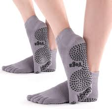 Calcetines Antideslizantes para Yoga - ThreeH Mujeres Talla 4