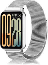 Muñequeras de Acero Inoxidable SeNool - Compatible con Xiaomi Band 9 Pro