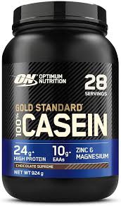Optimum Nutrition 100 Caseina Standard - Proteína de Larga Duración