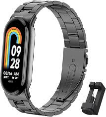 Correa de Inoxidable Ajustable BDIG para Xiaomi Band 10 Pro