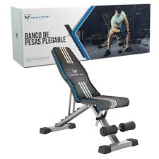 Banco Musculación Plegable Ajustable Activyfit - Tu Compañero Ideal para el Entrenamiento