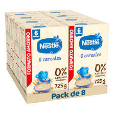 Nestlé Papilla Cereales Sin Azúcar - Paquete Total