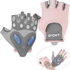 Guantes de Gimnasio de Silicona Antideslizantes para Mujer - Fentar