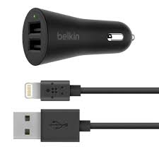 Cargador Belkin F8J221bt04 BLK: Potencia y Versatilidad para tus Dispositivos