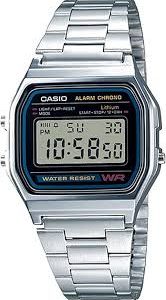 Reloj Casio A158WA 1CR: Elegancia y Funcionalidad para el Hombre Moderno
