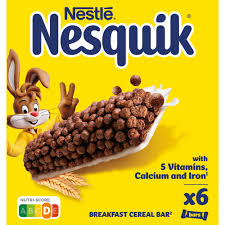 Barritas de Cereales Nesquik: Energía y Sabor en Cada Bocado