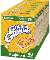 Deliciosas Barritas de Cereal Nestlé Golden Grahams