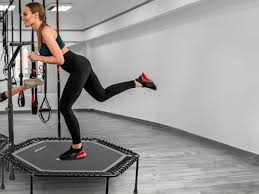 Cecotec Trampolín Desmontable Elástica Ajustable - Fitness para Adultos