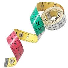 Costura Métrica Flexible para Artesanos en Pulgadas