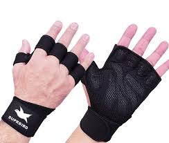 Guantes de Gimnasio Transpirables y Antideslizantes para Hombre