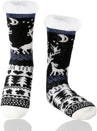 Calcetines WOTENCE Acogedor Gruesos Antideslizantes - Confort y Seguridad para tus Pies