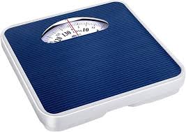 Báscula Analógica Brillante Doméstica con Plataforma Antideslizante