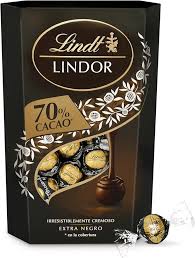 Deléitate con Lindt Lindor Bombones Chocolate Negro