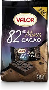 Chocolates Valor Minitabletas Negro 82 - El Placer del Chocolate Negro