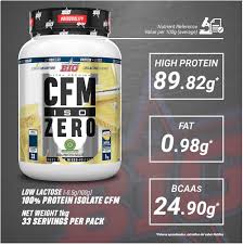 BIG Proteína Muscular Sin Azúcares Añadidos: Energía y Crecimiento