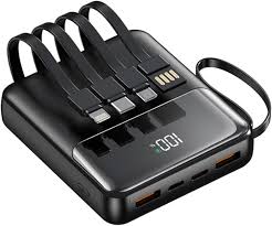 Cargador Portátil: Batería Versátil con Pantalla LED