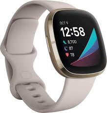 Fitbit Sense Smartwatch Lunar Stainless: Tu Compañero de Salud y Bienestar