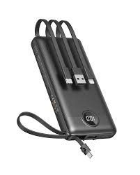 VEEKTOMX Power Bank 10000mAh Negro - Carga Rápida y Portátil
