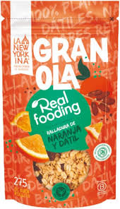 Granola Horneada de Almendras Ralladura NEWYORKINA: Un Snack Saludable y Delicioso