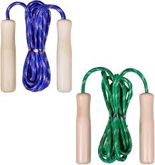 Comba de Madera Tradicional para Saltar - Mejora tu Fitness