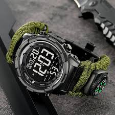 Reloj Deportivo Militar Camuflaje Cronógrafo para Hombre