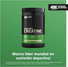 Optimum Nutrition Creatina Micronizada - Rendimiento Superior