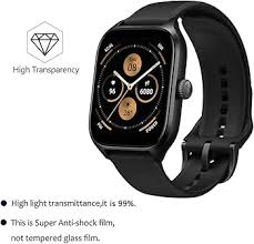 Yoomigle Protectores Compatibles Transparentes Antiarañazos para Amazfit GTS 4