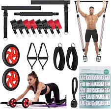 HSYFUNA Bandas Elásticas para Musculación y Abdominales