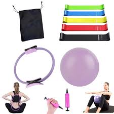 Kit Pilates en Casa: Elásticas de Ejercicio para Musculación y Resistencia