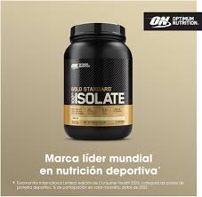 Optimum Nutrition Gold Standard Proteína Whey Isolate - Pureza y Sabor Inigualable
